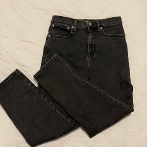 Madewell classic Straight Jean